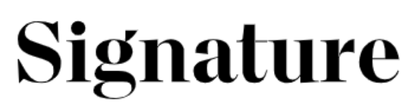 signature logo