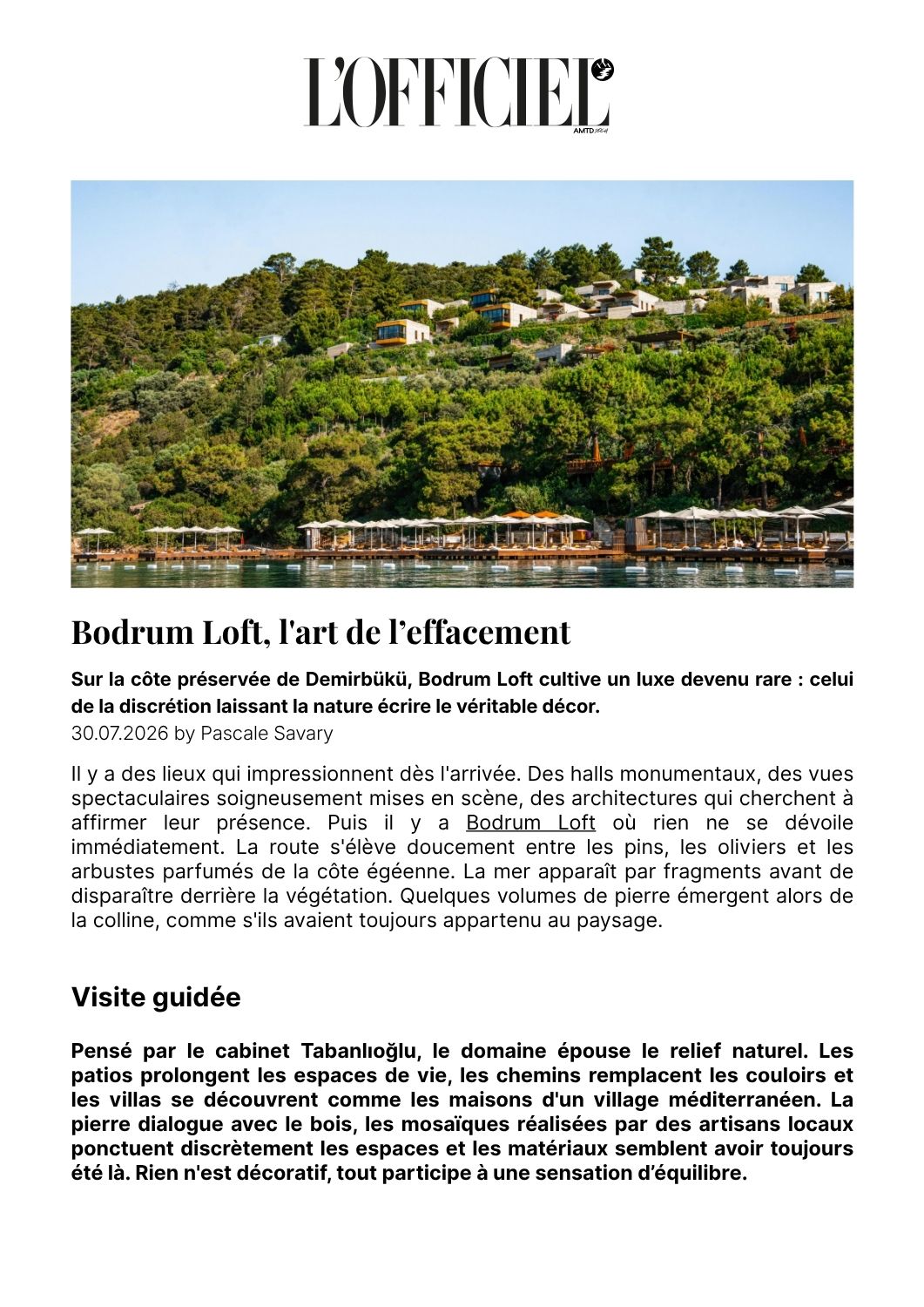 lofficiel cover